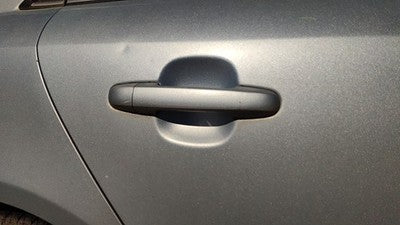 06-10 Sonata Passenger Right Rear Outside Door Handle Back H1 Silver Blue