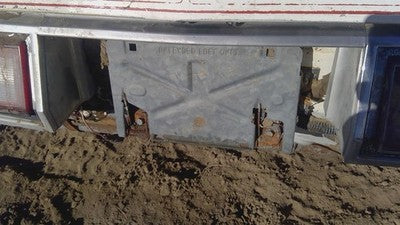 1978 Buick Regal Fuel Tank Door With Hinge Gas Lid Oem Filler