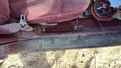 1998 Buick Lesabre Passenger Right Lower Kick Trim Panel Oem Red