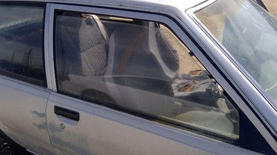 83-86 Tercel Passenger Right Side Window Door Glass Hatchback 3 Door Liftback