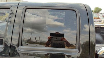 2004-2012 Gmc Canyon Driver Left Rear Side Window Door Glass Oem Back 93363272