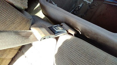 1988 Ford F150 Passenger Right Front Seat Belt Buckle Receiver Oem Tan