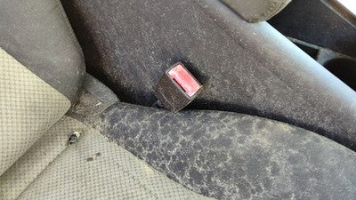 2010-12 Chevy Malibu Passenger Right Front Seat Belt Buckle Receiver Oem Tan 34B