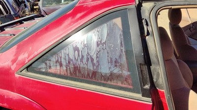 1988-1996 Grand Prix Passenger Right Rear Quarter Glass Back Side Window 2 Door