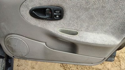 1999 Saturn Sl2 Passenger Right Front Door Trim Panel With Switches Gray