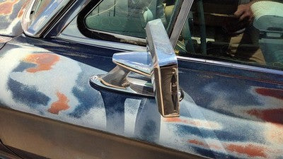 1964 Ford Thunderbird Coupe Driver Left Side Mirror Door Mounted Oem
