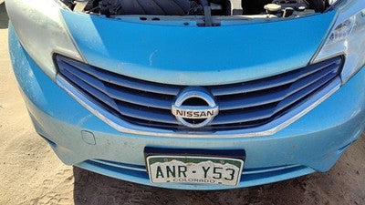 2014-2016 Nissan Versa Note Front Center Grille Assembly Oem Blue Rbe 623103Vy0a