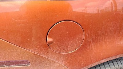 2005-2010 Chevy Cobalt Fuel Tank Door With Hinge Gas Lid Oem Filler Orange 56U