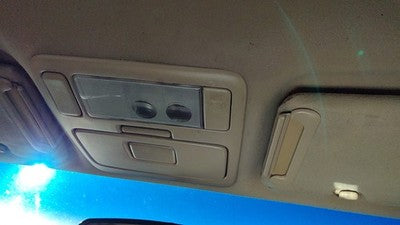 1998 Toyota Camry Center Overhead Console Oem Dome Light Map Lamp Cubby Tan