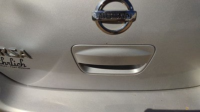 2007-2011 Nissan Versa Liftgate Hatch Rear Outside Door Handle Oem Silver K23