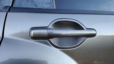 04-11 Endeavor Passenger Right Rear Outside Door Handle Back C04 Mineral Beige