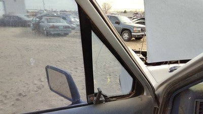 1983-1988 Ford Ranger Driver Left Front Vent Window Small Door Glass With Frame