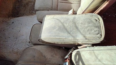 1984 Jeep Grand Wagoneer Center Arm Rest Jump Seat Oem Brown