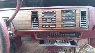 1988-1993 Buick Regal Trim Bezel Below Speedometer Oem Dash Surround Panel