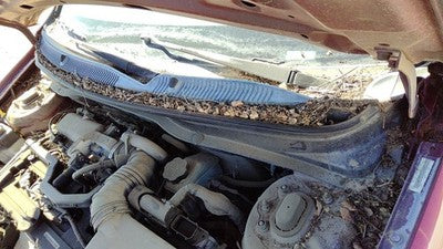 2007 Hyundai Accent Windshield Wiper Cowl Vent Trim Panel Oem Cover 4 Door