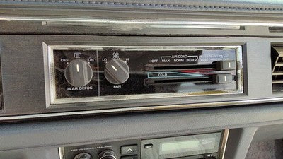 1989-1991 Olds 88 Temperature Control Module In Dash Heater Ac Head Unit Oem