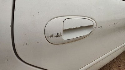 1999-05 Mercury Sable Passenger Right Rear Outside Door Handle Oem Back Wt White