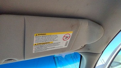 2004 Pontiac Grand Prix Passenger Right Sun Visor Oem Pewter 69B 10360290
