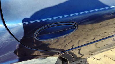 98-02 Oldsmobile Intrigue Passenger Right Rear Outside Door Handle Back Blue 28u