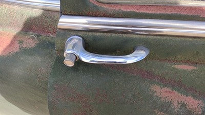 1953 Chevy Bel Air 150 Sedan Passenger Right Rear Outside Door Handle Oem Back