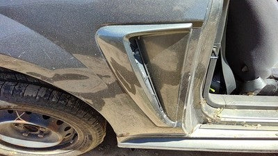 03 Mustang Passenger Right Rear Moulding On Quarter Panel Oem Shadow Gray Cx
