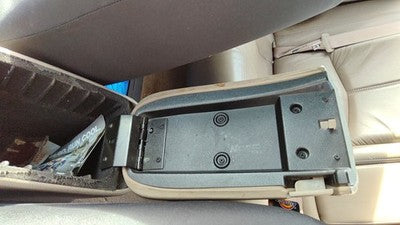 2000-2004 Buick Regal Center Console Lid Only Oem Arm Rest Fold Down Taupe 523