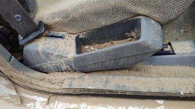 1991 Volvo 740 Passenger Right Side Seat Trim Panel Oem Gray