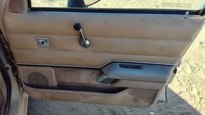 1984 Ford Tempo Passenger Right Front Door Trim Panel Manual Windows Tan