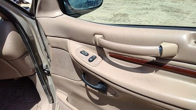 98 99 Navigator Passenger Right Front Inside Door Trim Panel Wth Switches Tan Kx