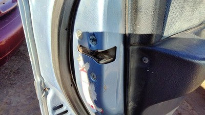 1989 Honda Civic Driver Left Front Door Latch With Rods/Cables Oem