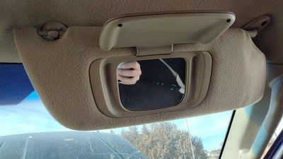 2002-2004 Jeep Grand Cherokee Passenger Right Sun Visor Oem Gray Dv 5Hg82tl2ac