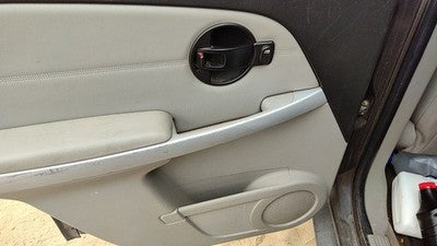 05-07 Chevy Equinox Driver Left Rear Door Trim Panel With Switches Back Gray 142