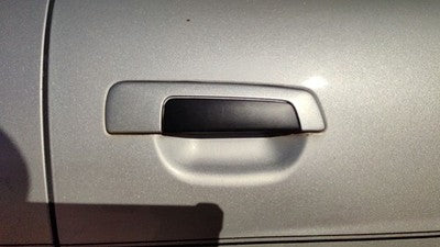 00-05 Eclipse Passenger Right Front Outside Door Handle A68 Sterling Silver