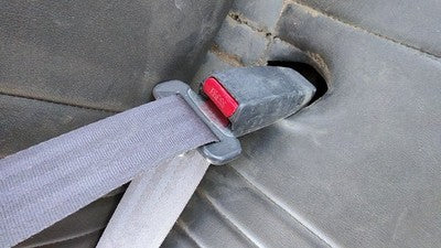 1997 Nissan Hardbody Passenger Right Front Seat Belt Buckle Receiver Oem Gray