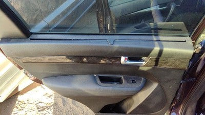 14-15 Kia Sorento Driver Left Rear Door Trim Panel With Switches Back Va Black