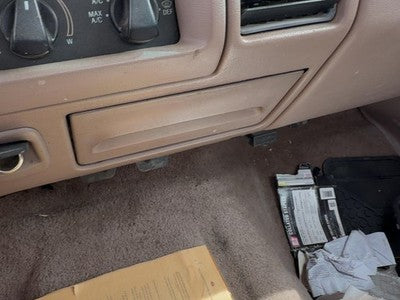 1992-1997 Ford F250 Ash Tray Assembly Oem Slide Out Dash Brown Rk F5Tz1504320A