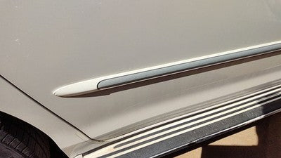 04 Sienna Passenger Right Rear Moulding From Door Oem Back Trim Strip White 071