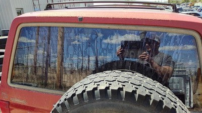 1984-1990 Ford Bronco 2 Back Glass Rear Window Oem E4Tz9842006C