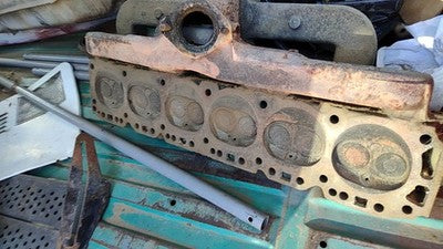 1967-1978 Chevy Van G20 Cylinder Head Assembly Oem 4.1L 250 06259693