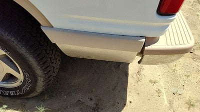 1993 Ford Explorer Driver Left Rear Moulding On Quarter Panel Oem White