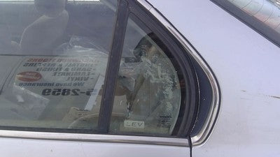 1996-2000 Honda Civic Driver Left Rear Vent Window Back Door Glass With Frame