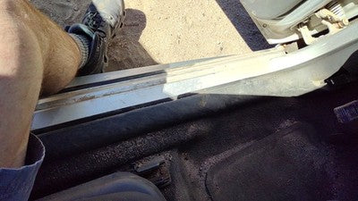 2004 Pontiac Grand Prix Driver Left Lower Kick Trim Panel Oem Pewter 69B