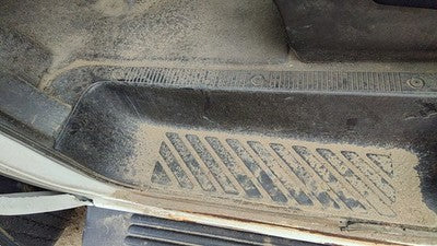 1996 Ford Van E250 Driver Left Lower Sill Step Moulding Trim Panel Oem Gray