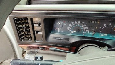 96-99 Buick Lesabre Trim Bezel Around Speedometer Dash Surround Panel Grey 17C