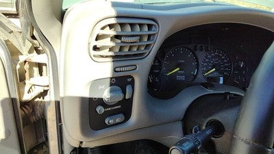 00-01 Olds Bravada Trim Bezel Around Speedometer Dash Surround Panel Pewter 922