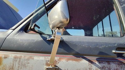 1980-1996 Ford F150 Driver Left Side Mirror Door Mounted Oem E5tz17696b