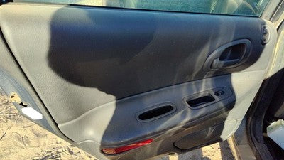 02-03 Dodge Intrepid Driver Left Rear Door Trim Panel With Switches Back Black