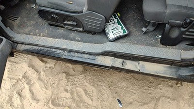 Ford F150 Driver Left Lower Sill Step Moulding Trim Panel Oem Gray Me