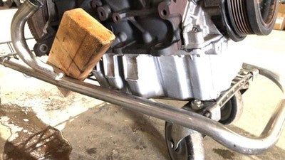 2005-2010 Vw Jetta Engine Oil Pan With Good Drain Plug Oem 1.9l Turbo Diesel