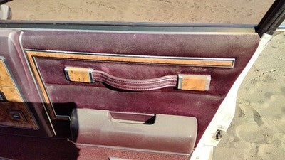 1989 Buick Century Passenger Right Front Inside Door Trim Panel Only Oem Red